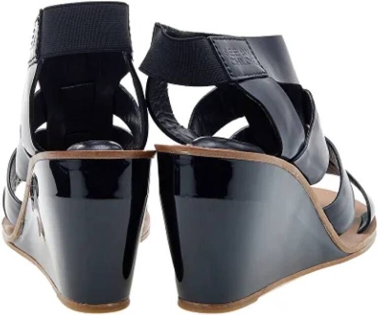 Chloé Pre-owned Leather sandals Black Dames