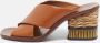 Chloé Pre-owned Leather sandals Brown Dames - Thumbnail 2