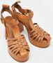 Chloé Pre-owned Leather sandals Brown Dames - Thumbnail 4