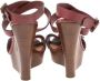 Chloé Pre-owned Leather sandals Red Dames - Thumbnail 4