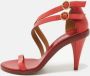 Chloé Pre-owned Leather sandals Red Dames - Thumbnail 2