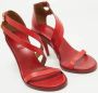 Chloé Pre-owned Leather sandals Red Dames - Thumbnail 4