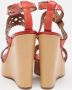 Chloé Pre-owned Leather sandals Red Dames - Thumbnail 5