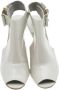 Chloé Pre-owned Leather sandals White Dames - Thumbnail 2