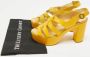 Chloé Pre-owned Leather sandals Yellow Dames - Thumbnail 9