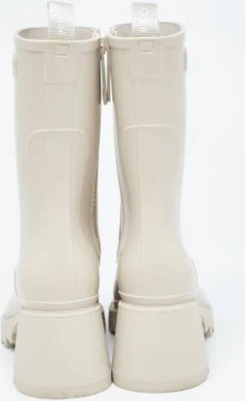 Chloé Pre-owned Rubber boots Beige Dames