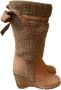 Chloé Pre-owned Suede boots Brown Dames - Thumbnail 6