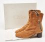 Chloé Pre-owned Suede boots Brown Dames - Thumbnail 9