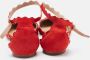 Chloé Pre-owned Suede flats Red Dames - Thumbnail 5