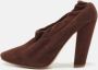 Chloé Pre-owned Suede heels Brown Dames - Thumbnail 2