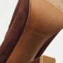 Chloé Pre-owned Suede heels Brown Dames - Thumbnail 9