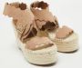 Chloé Pre-owned Suede sandals Beige Dames - Thumbnail 4