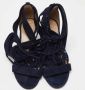Chloé Pre-owned Suede sandals Blue Dames - Thumbnail 3
