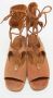 Chloé Pre-owned Suede sandals Brown Dames - Thumbnail 3