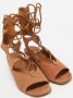 Chloé Pre-owned Suede sandals Brown Dames - Thumbnail 4