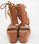 Chloé Pre-owned Suede sandals Brown Dames - Thumbnail 5