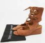 Chloé Pre-owned Suede sandals Brown Dames - Thumbnail 9