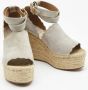 Chloé Pre-owned Suede sandals Gray Dames - Thumbnail 4