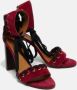 Chloé Pre-owned Suede sandals Purple Dames - Thumbnail 4