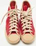 Chloé Pre-owned Suede sneakers Red Dames - Thumbnail 2