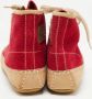 Chloé Pre-owned Suede sneakers Red Dames - Thumbnail 4