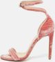 Chloé Pre-owned Velvet sandals Pink Dames - Thumbnail 2