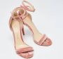 Chloé Pre-owned Velvet sandals Pink Dames - Thumbnail 4