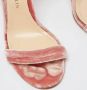 Chloé Pre-owned Velvet sandals Pink Dames - Thumbnail 7