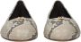 Chloé Python Ballerina Flat Slip-on Leer - Thumbnail 2