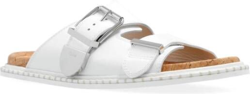 Chloé Rebecca slides White Dames