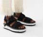Chloé Lilli Platform Sandals Zwart Dames - Thumbnail 3