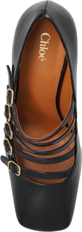 Chloé Schoenen met hak Janis