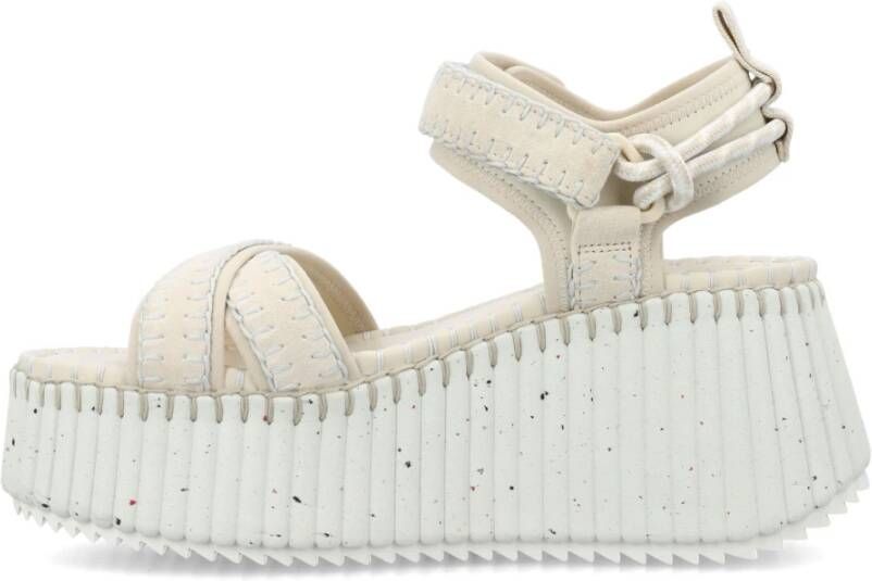 Chloé Shoes White Dames