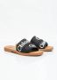 Chloé Vierkante Neus Platte Sandalen Black Dames - Thumbnail 15