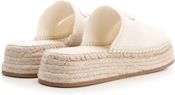 Chloé Sliders White Dames