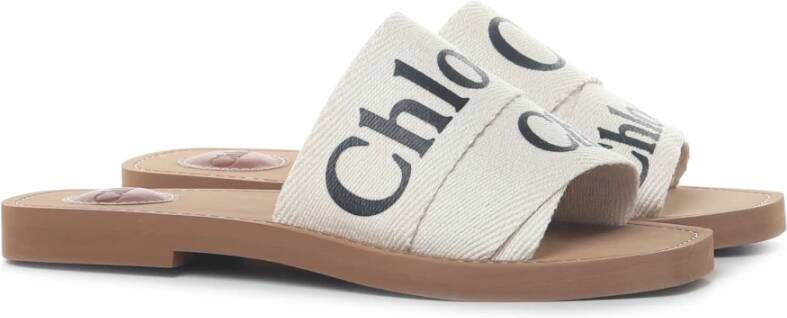 Chloé Sliders Wit Dames