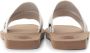 Chloé Witte Logo Canvas Sandalen Vrouw White Dames - Thumbnail 4