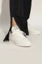 Chloé Platte zool leren sneakers met vetersluiting White Dames - Thumbnail 3