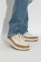 Chloé Met de hand gestikte leren sneakers Beige Dames - Thumbnail 11