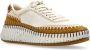 Chloé Met de hand gestikte leren sneakers Beige Dames - Thumbnail 13