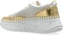 Chloé Stijlvolle Veterschoenen met Leren Inzetstukken White Dames - Thumbnail 5