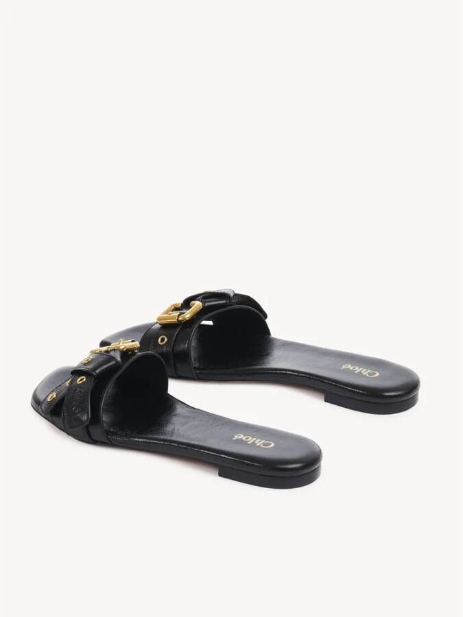 Chloé Stijlvolle Muiltjes Black Dames