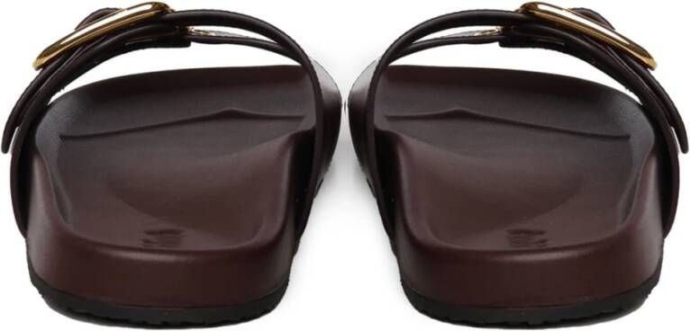 Chloé Stijlvolle Sandalen Slides Brown Dames