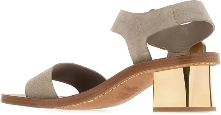 Chloé Stijlvolle Sandalen voor de Zomer Gray Dames