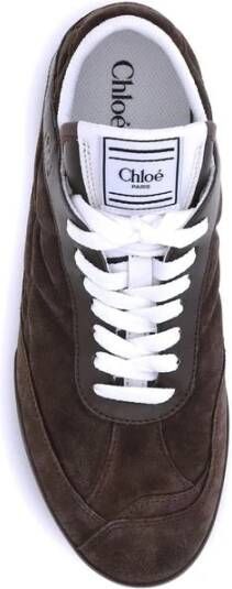 Chloé Suede Kick Sneakers