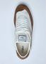Chloé Gestikte Leren Sneakers Wit Bruin Multicolor Dames - Thumbnail 8