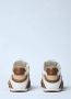 Chloé Gestikte Leren Sneakers Wit Bruin Multicolor Dames - Thumbnail 9