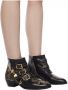 Chloé Susanna studded heel ankle boots Zwart Dames - Thumbnail 2