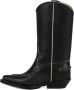 Chloé Zwarte Texaanse laarzen met -details Black Dames - Thumbnail 2