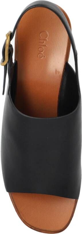 Chloé Wedge Sandals Maxime